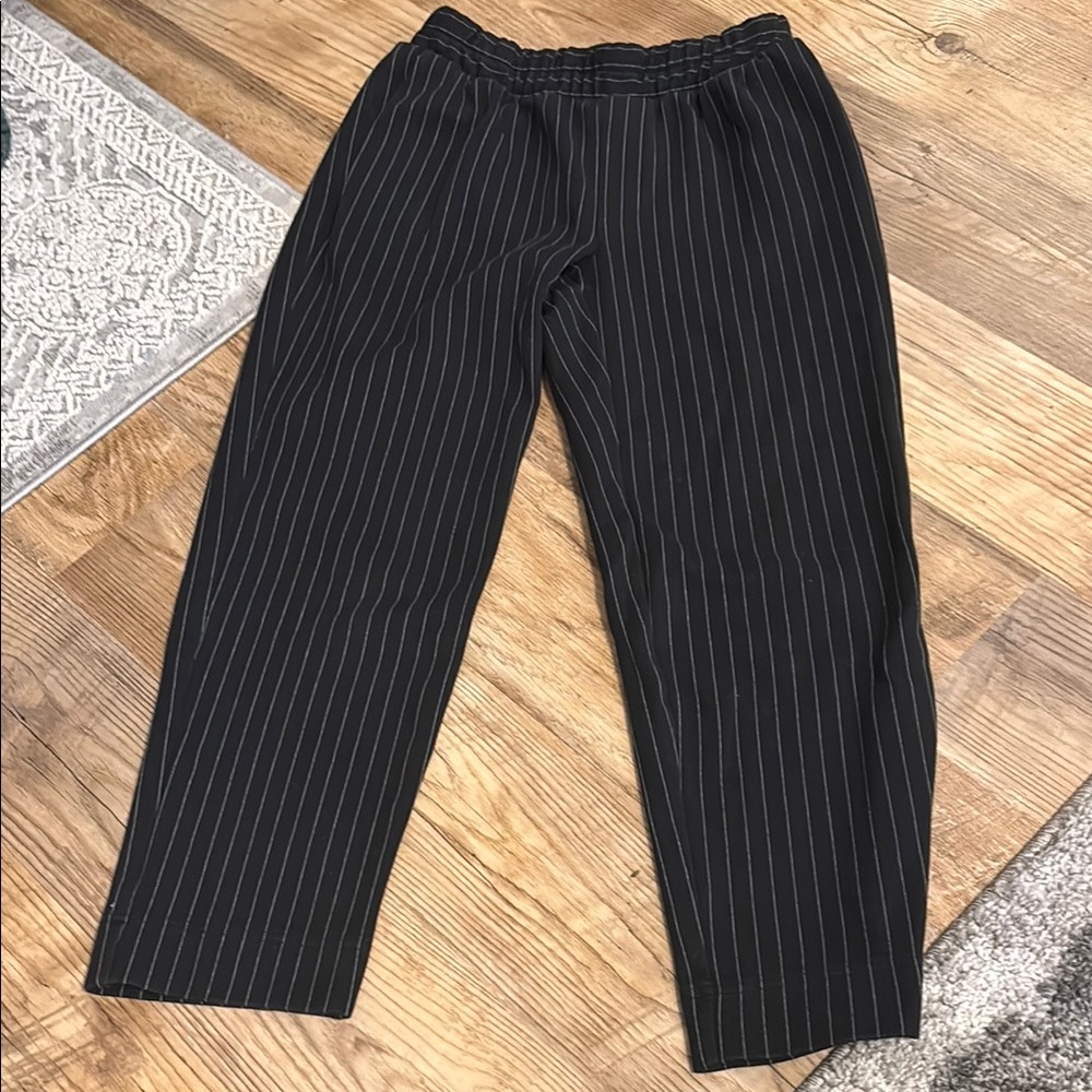 Women’s Black Striped Pants